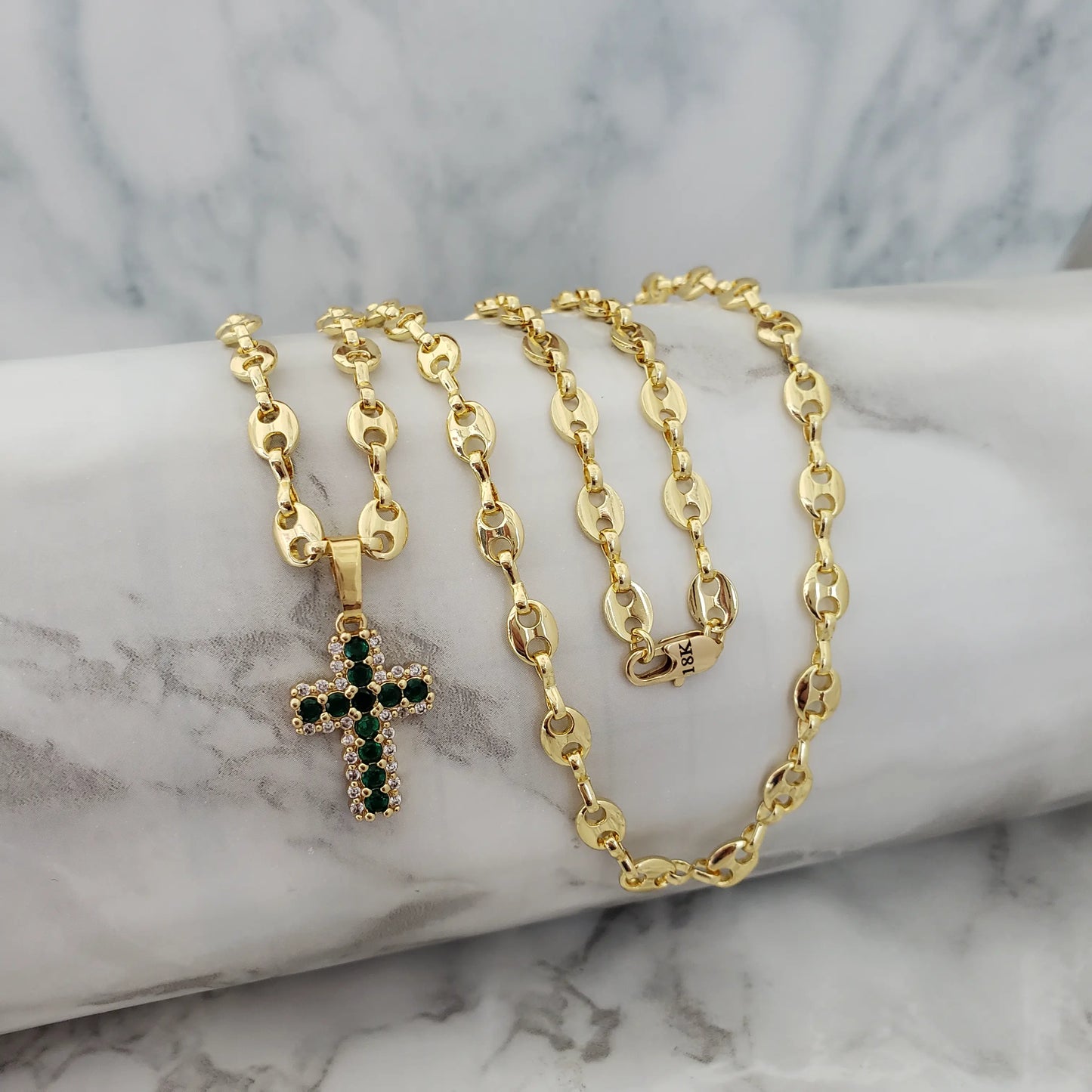Cadena de Caballero de Tejido Gucci De 60-5mm de Grosor + Dije de Obsequio + Envío Gratis