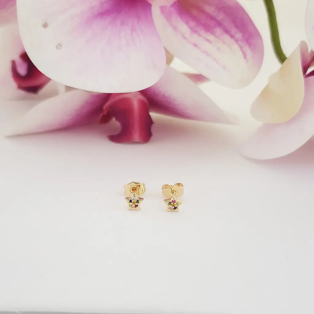 Topos Estrella Cristal Para Dama + Envío Gratis