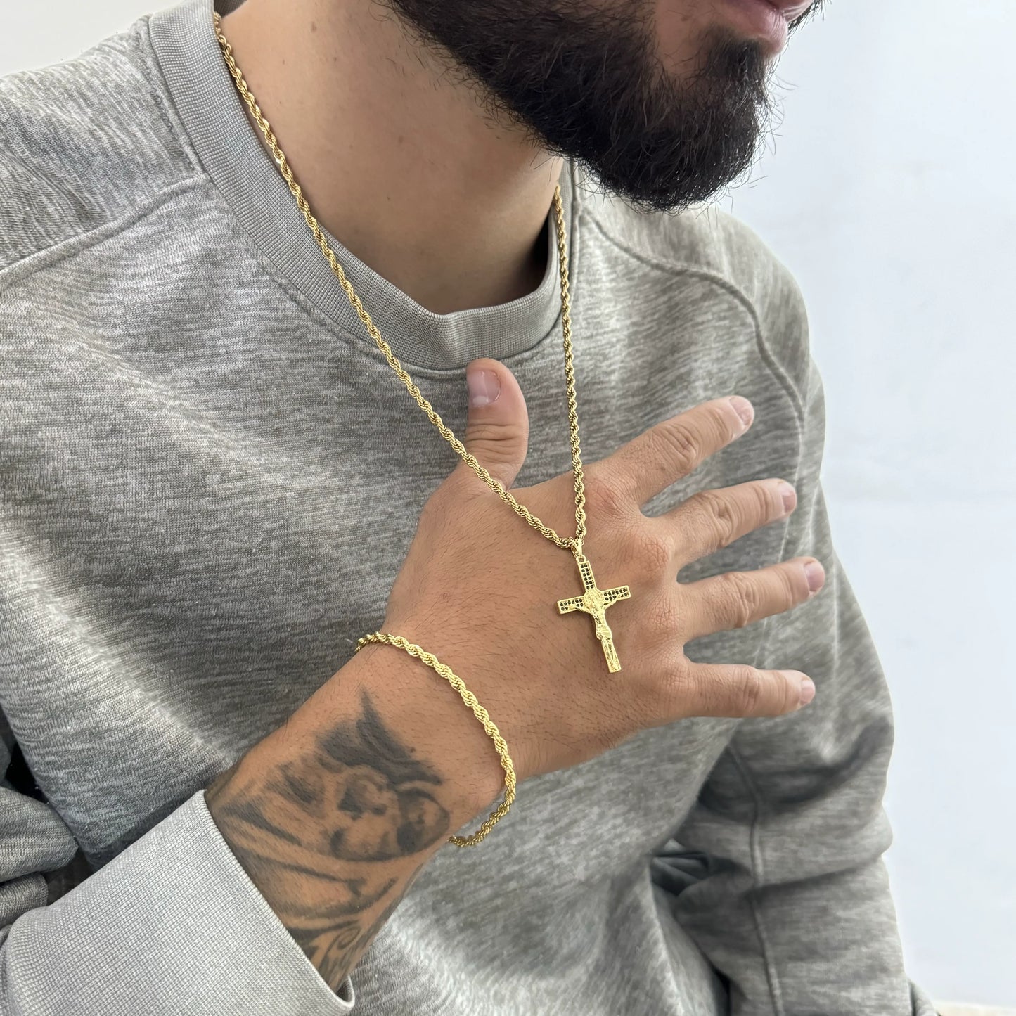 Conjunto Tejido Lazo Para Caballeros + Envío Gratis