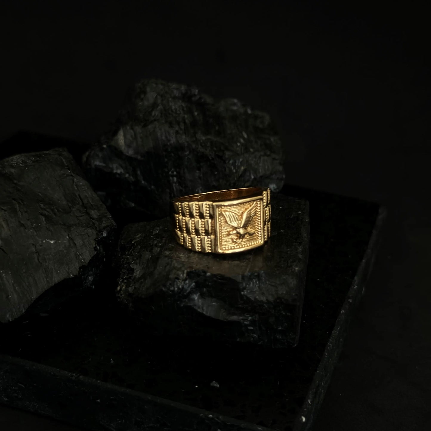 Anillo de Caballero Con Diseño De Águila + Envío Gratis