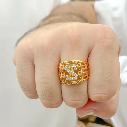 Anillo De Caballero De Diseño Dinero + Envío Gratis