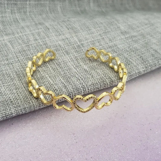 Aro Tipo Corazón Para Dama + Envio Gratis