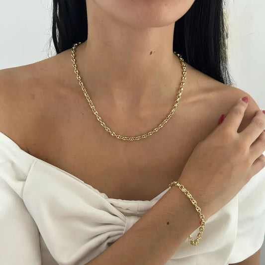 Cadena Para Dama Gucci 50cm-5mm de Grosor + Envío Gratis