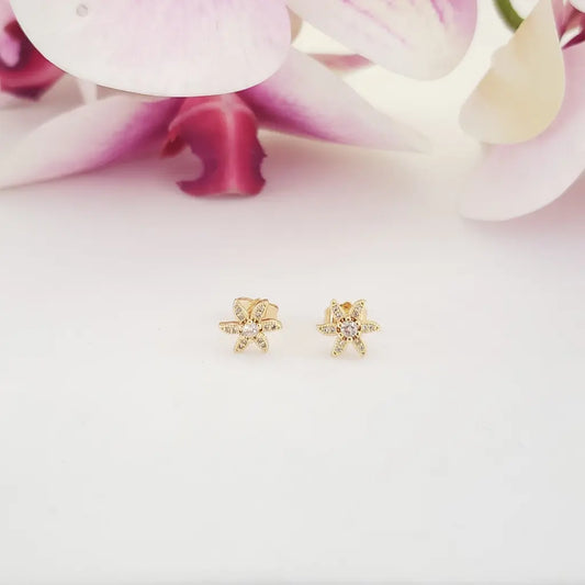 Topos Flor Cristal Para Dama + Envío Gratis